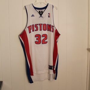 NBA Adidas Rip Hamilton Pistons Jersey